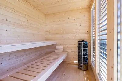 Sauna – Bielawy House, dom z basenem na Kaszubach