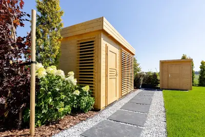 Sauna – Bielawy House, dom z basenem na Kaszubach (2)
